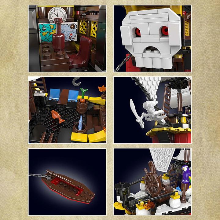 Actual product image Mould King RedBeard's Revenge