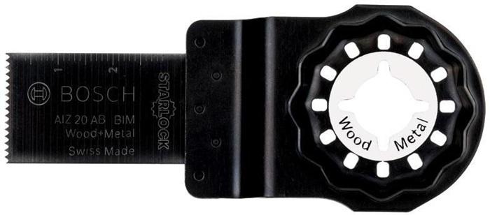 Bosch Professional Zubehör AIZ 20 AB Tauchsägeblatt für Multifunktionswerkzeuge, 5-tlg.