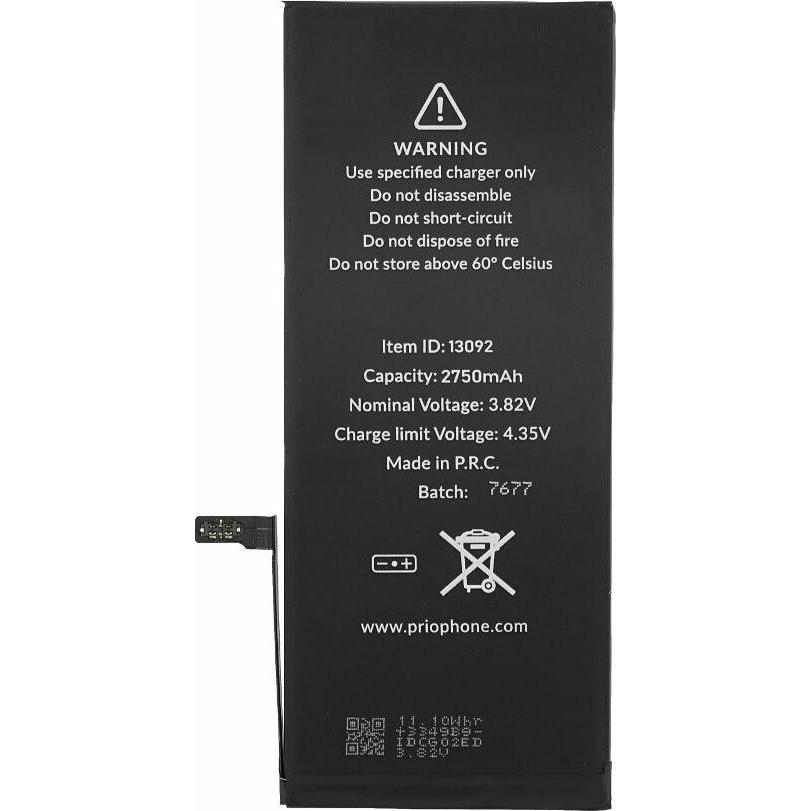 Thumbnail - prio Battery for iPhone 6s Plus (Universal APN), Smartphone Akku