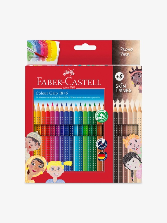 Actual product image Faber-Castell Colour Grip (Sorted, 24 x)