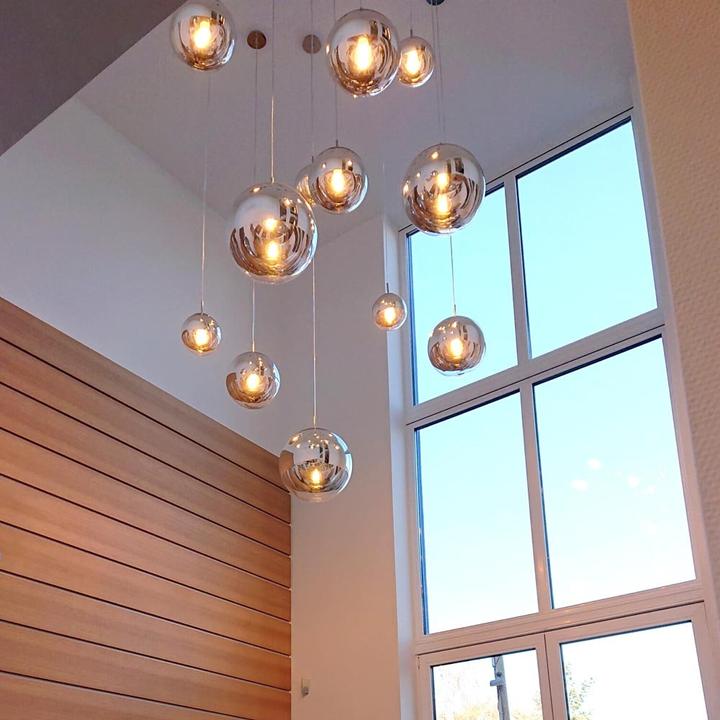 Produktbild s.luce Fairy Spiegelkugel Pendelleuchte (E27)