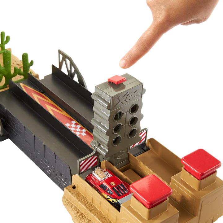 Produktbild Disney Cars Xtreme Racing Serie Dragster-Rennen Spielset