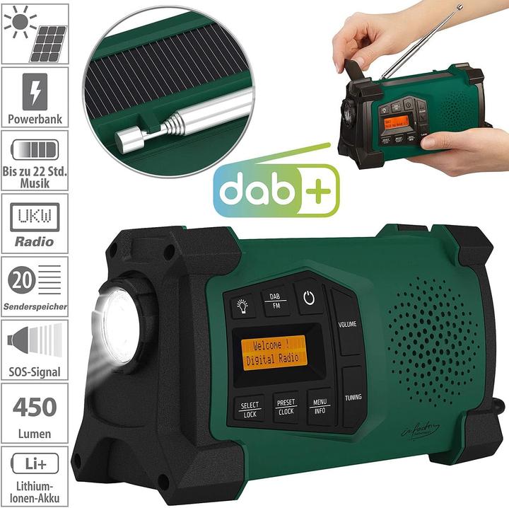 Actual product image Infactory SOL-1545 (DAB+, FM)