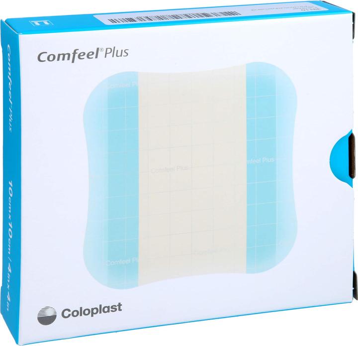Produktbild Coloplast Comfeel Plus Flexibel Hydrokolloidverband 10x10cm, 10 St VER