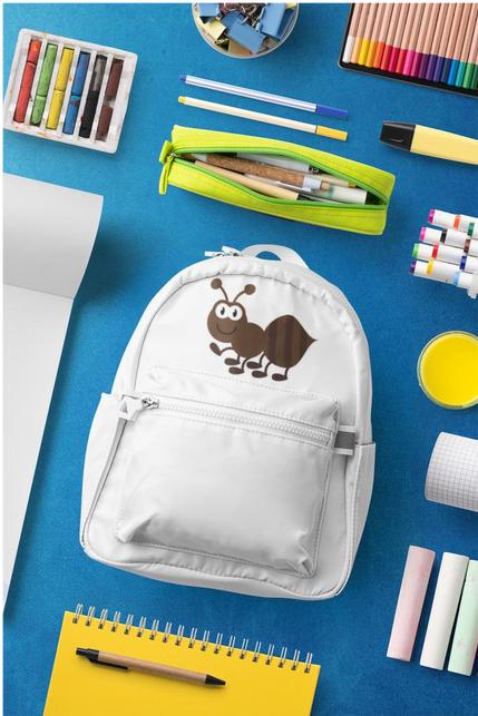 Produktbild Bügelbilder Schul & Freizeitsrucksack-Set Ameise (15 l)