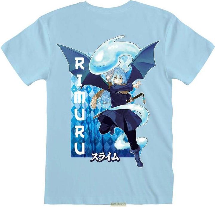 Actual product image Heroes Inc That Time I Got Reincarnated as a Slime T-Shirt Rimuru Back Print Grösse M (M)