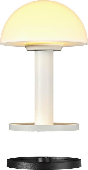 Produktbild Villeroy & Boch BERGAMO Akku-Tischlampe Weiss 1,8W steuerbare Lichtfarbe 97070