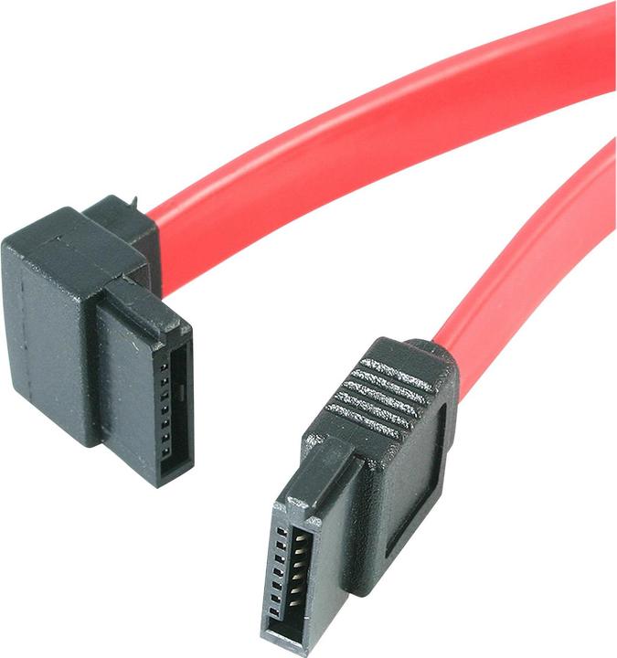 Actual product image StarTech 18in Left Angle Sata Cable (46 cm, SATA)