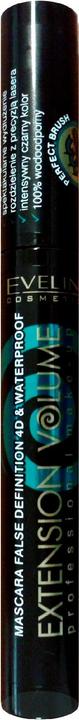 Produktbild Eveline Extension Volume Waterproof Mascara Waterproof Mascara 10Ml (Schwarz)