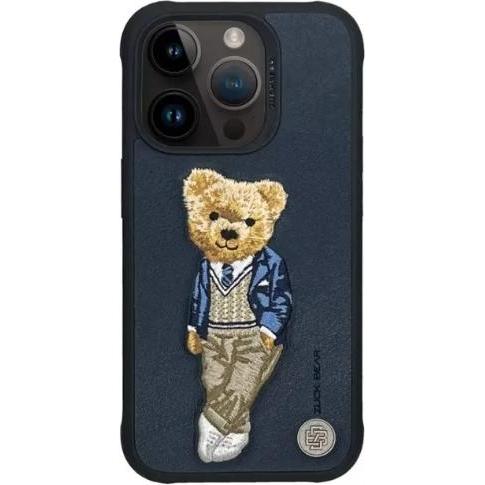 Teletorium Zuck Bear London Classic do Iphone 17 Pro Navy TTT (Apple iPhone 17 Pro), Cover smartphone, Blu