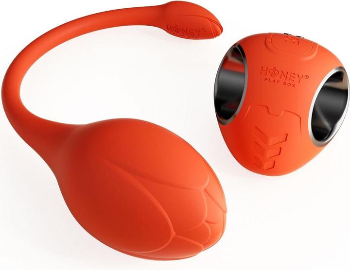 Actual product image Honey Play Box LILI App-Controlled Egg Vibrator Orange