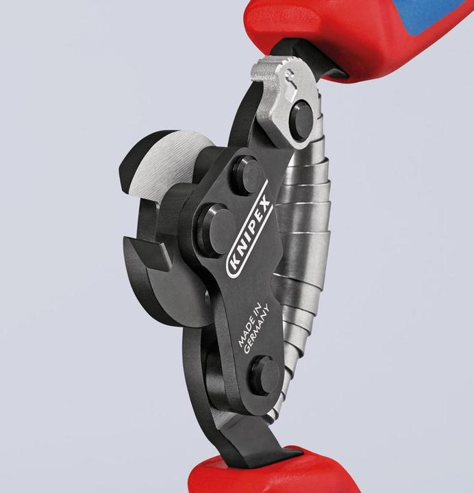 Produktbild Knipex Drahtseilscheren, auch für hochfeste Drahtseile (203 mm)