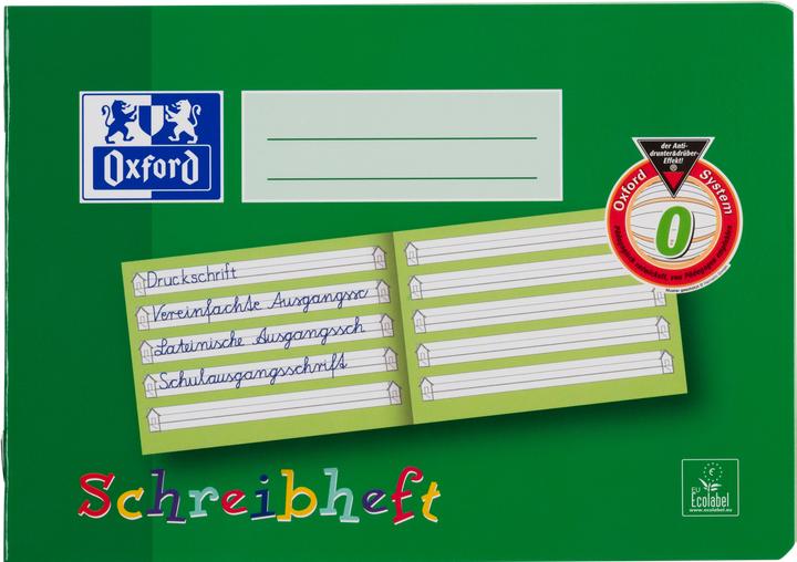 Produktbild Oxford Schreibheft A5 quer (A5, Liniert, Weicher Einband)