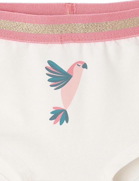 Immagine prodotto Vertbaudet Bio-Kollektion: 5er-Pack Mädchen Shortys mit Dschungelprint (92)