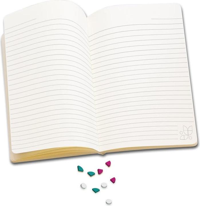 Produktbild LEGO DOTS Softcover Notizbuch mit verschiebbarem Charm und 18 Teilen (52796)