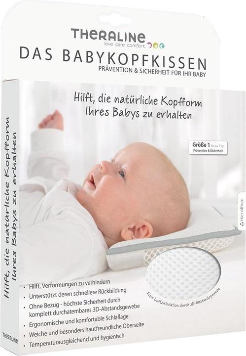 Image du produit Theraline Oreiller bébé taille 1 (23 x 21 cm)