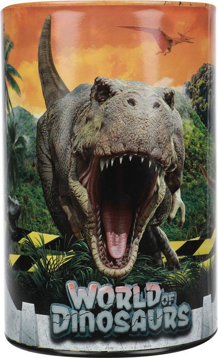 Image du produit Toi-Toys Tirelire Le monde des dinosaures (15 x 10 cm)