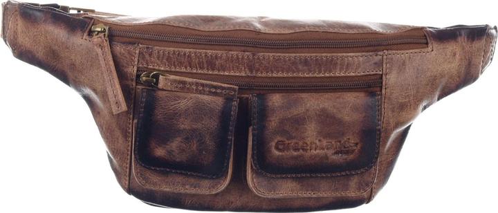 Greenland Nature Mascu & Line Gürteltasche RFID Leder 21 cm