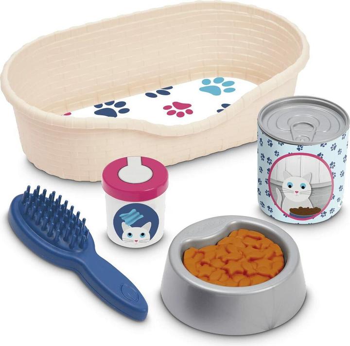 Produktbild écoiffier Katzenpflegeset 9-Teilig (7.50 cm)