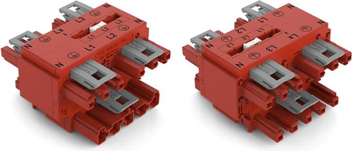 Actual product image Wago Mains distributor Mains plug -