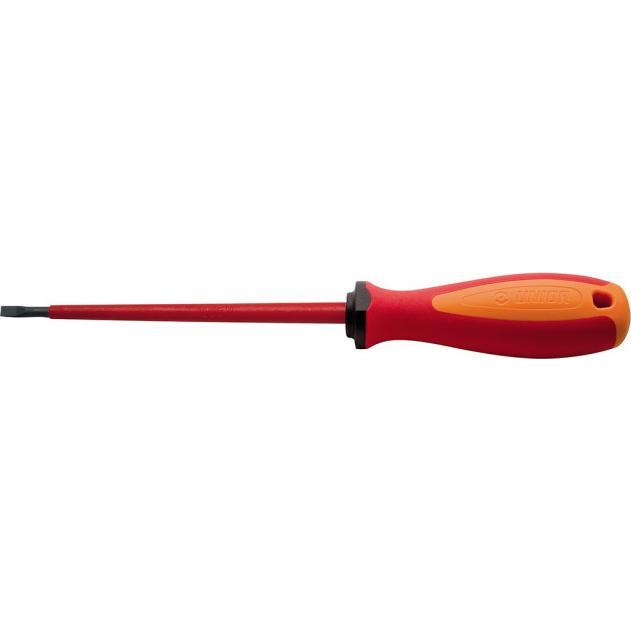 Unior, Schraubenzieher, 603VDETBI Elektriker-Schraubendreher TBI, 0.6x3.5mm, red