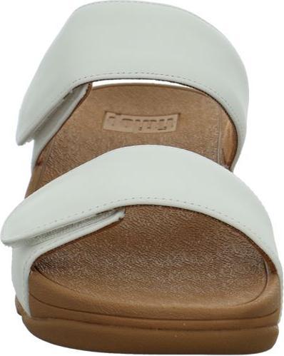 Actual product image Fitflop Lulu Adjustable Leather Slides (41)