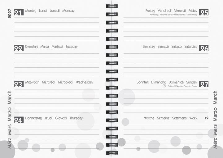 Immagine prodotto Biella Agende scolastiche mydiary Wire-O (12 x 16,5 cm, 1 settimana / 2 pagine)