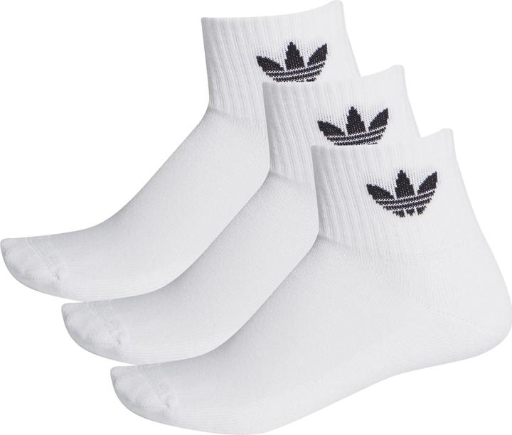 adidas Mid 1/4 Crew Socks (3 Pack)