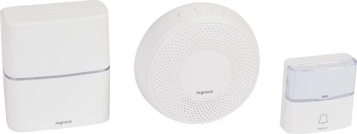 Legrand - Bel Draadloos Kit 2V 85Db Ip54 200M Wit - Wit (448094272) (Funk, Wireless)