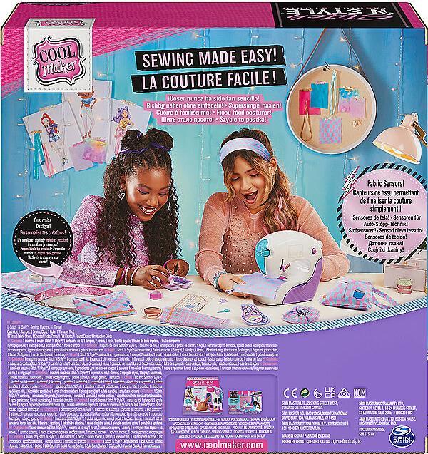 Produktbild Spin Master Stitch n Style Fashion Studio Nähmaschine