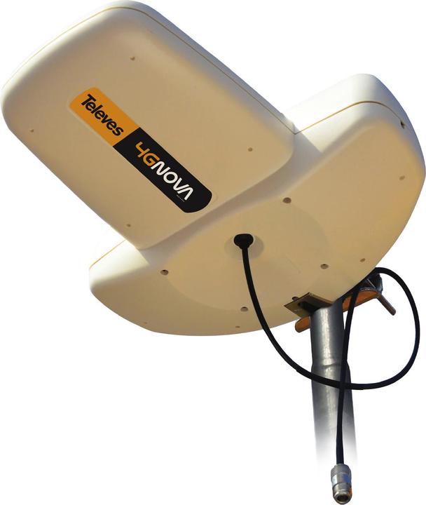 Actual product image Televes 4GNOVA - 7 dBi - 1.7 - 2.7 GHz - 50 Ohm - SMA - IP53 - 150 km/h (Parabolic antenna, LTE)