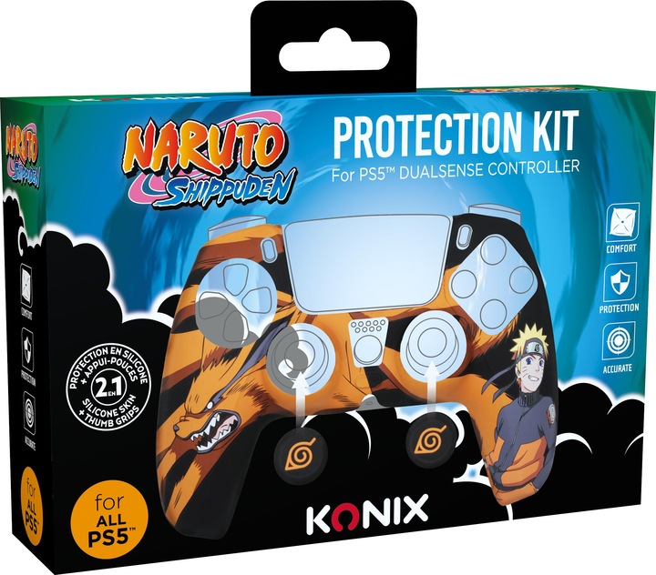 Immagine prodotto Konix Naruto DualSense Skin (PS5)