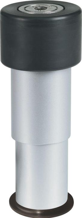 Locinox Torstopper Gatestop, ø 60 mm, Höhe 60 - 140 mm, Aluminium silber