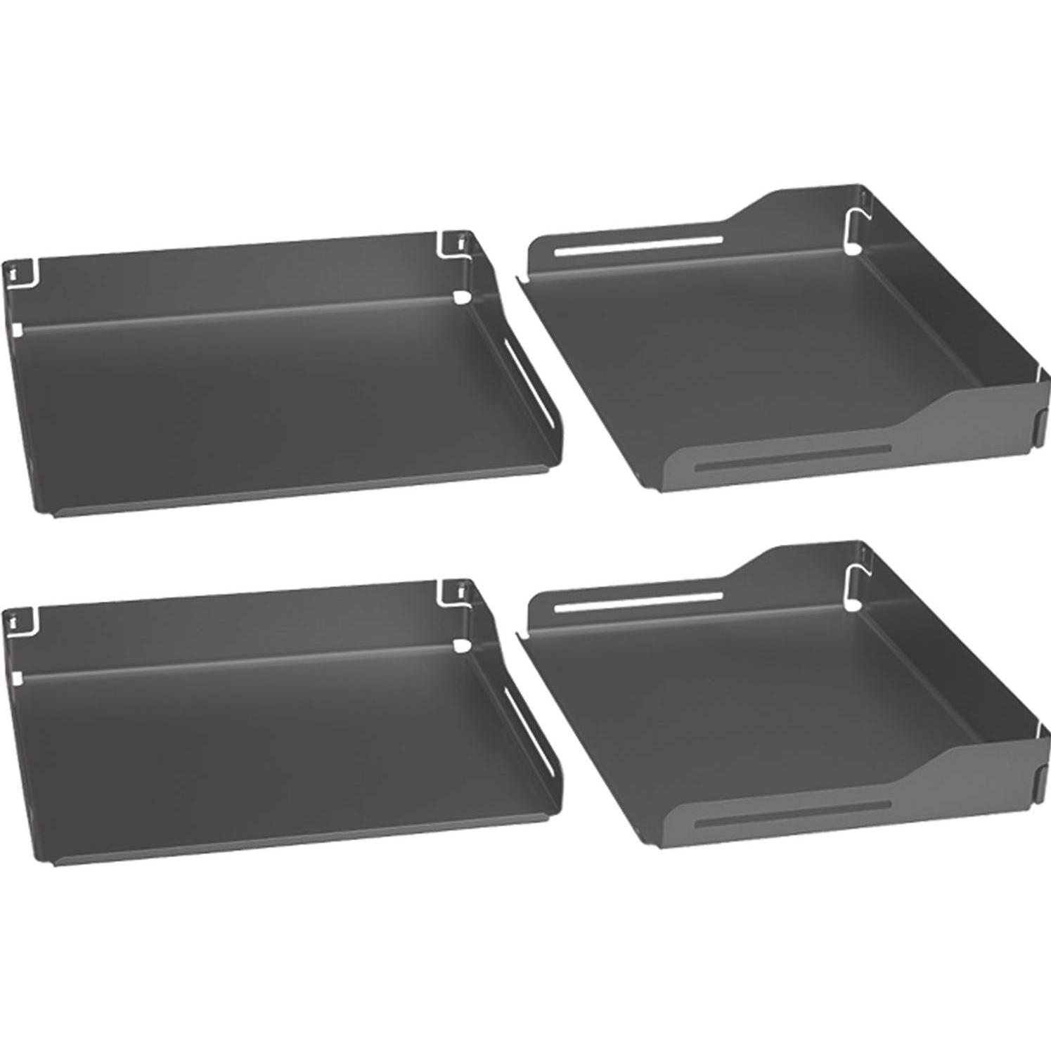 Ebnat, Möbelausstattung, PEKA Einhängetablar-Set Libell 450 Magic Corner Standard anthrazit (1 Stk.)