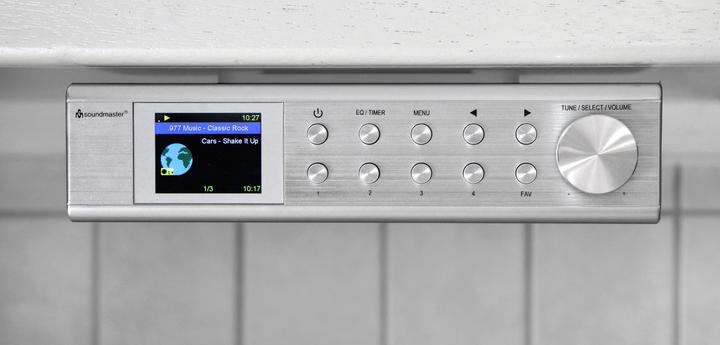 Actual product image Soundmaster IR1500SI (DAB+, FM, Internet radio, Bluetooth, Wi-Fi)