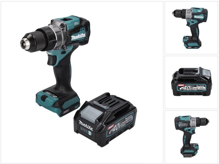 Actual product image Makita DF 001 GM1 Cordless drill wrench 40 V max. 140 Nm XGT Brushless + 1x rechargeable battery 4.0 Ah - (Rechargeable battery operated)