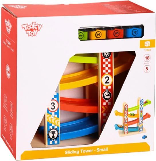 Image du produit Tooky Toy circuit de course bois TY840