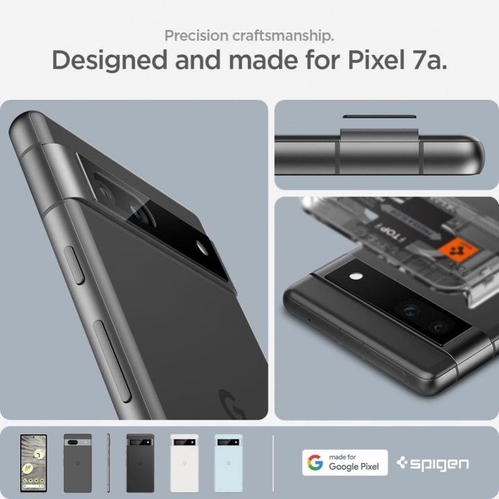 Actual product image Spigen Optics cover (1 Piece, Google Pixel 7a)
