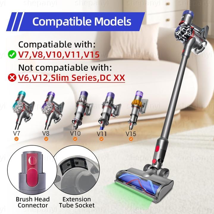 Produktbild Plutoos Ersatzbürste mit Staubsensor für Dyson V7 & SV-Modelle
