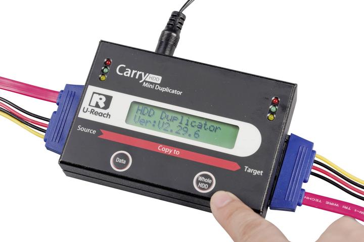 Produktbild Renkforce Tragbarer HDD-Festplatten Duplikator 1 auf 1
