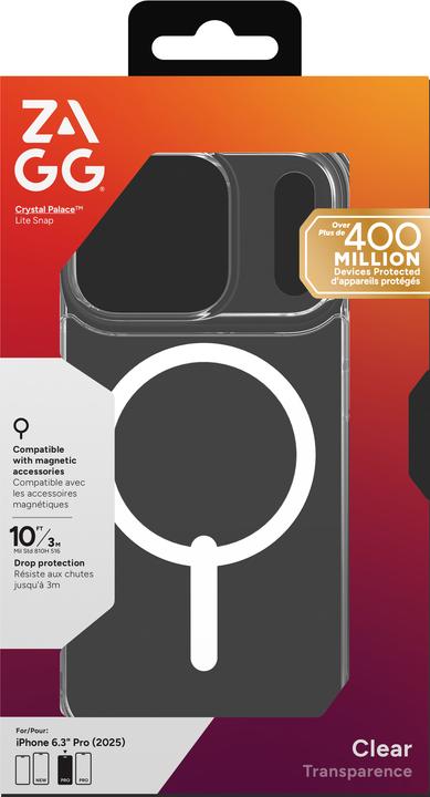 Produktbild Zagg Case für Apple iPhone 17 Pro Crystal Palace Lite Snap (Apple iPhone 17)