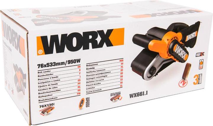 Produktbild Worx Bandschleifer (Bandschleifer, 950 W)