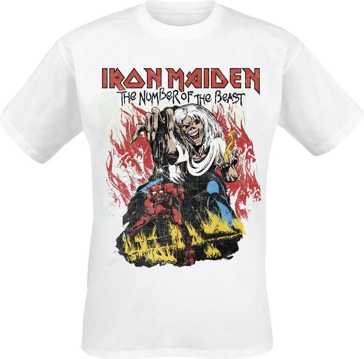 Produktbild Iron Maiden Stylised Dancing Flames (M)