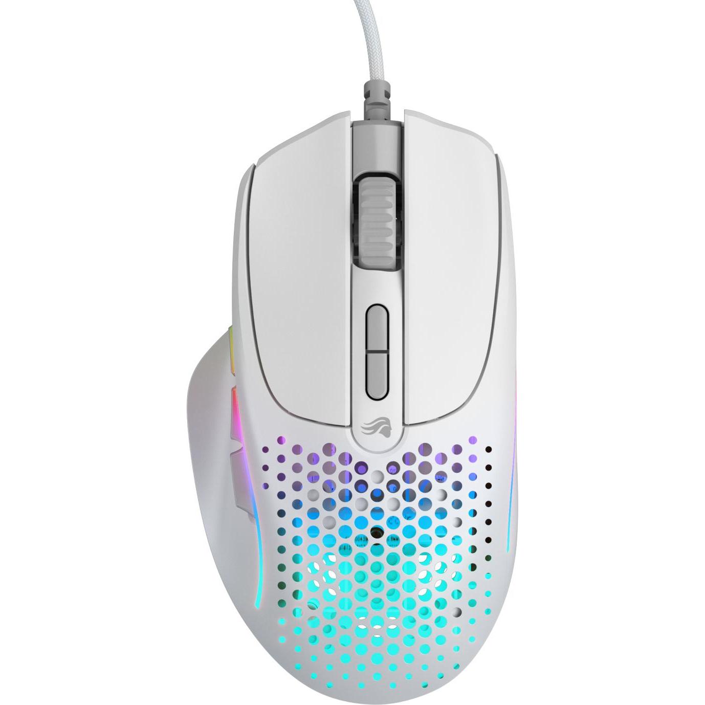 Glorious Model IV2 Wired - White (GLO-MS-IV2-W-WHT) (Cablato), Mouse, Bianco