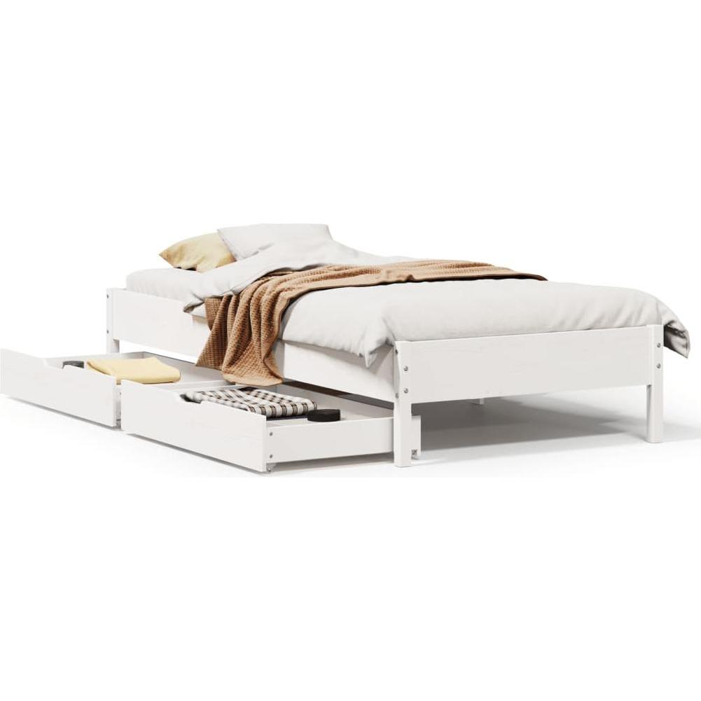 VidaXL, Bett, Bett ohne Matratze (90 x 190 cm)