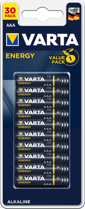Produktbild Varta Energy (30 Stk., AAA, 1200 mAh)