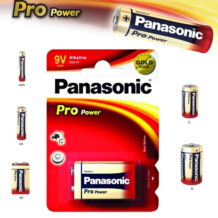 Produktbild Panasonic Pro Power (1 Stk., 9V Block, 680 mAh)