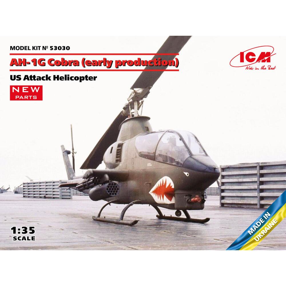 ICM AH-1G Cobra (early production), US Attack Helicopter