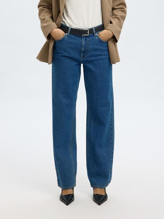 Produktbild Selected Femme Slfstraight Bea-Kori Mw Jeans Noos (W30/L34)