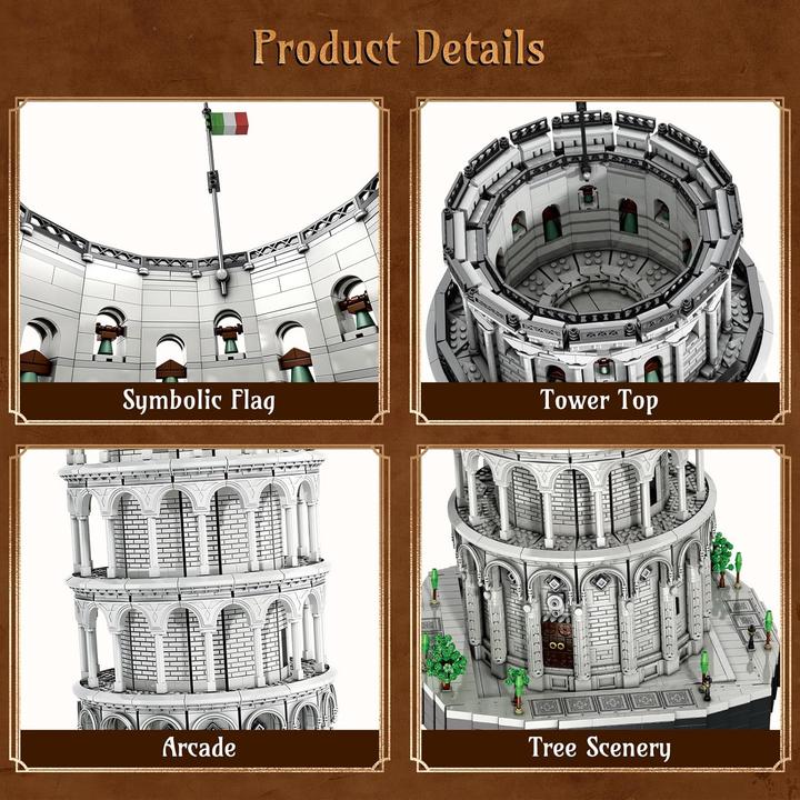 Image du produit ReoBrix Schiefer Turm von Pisa
